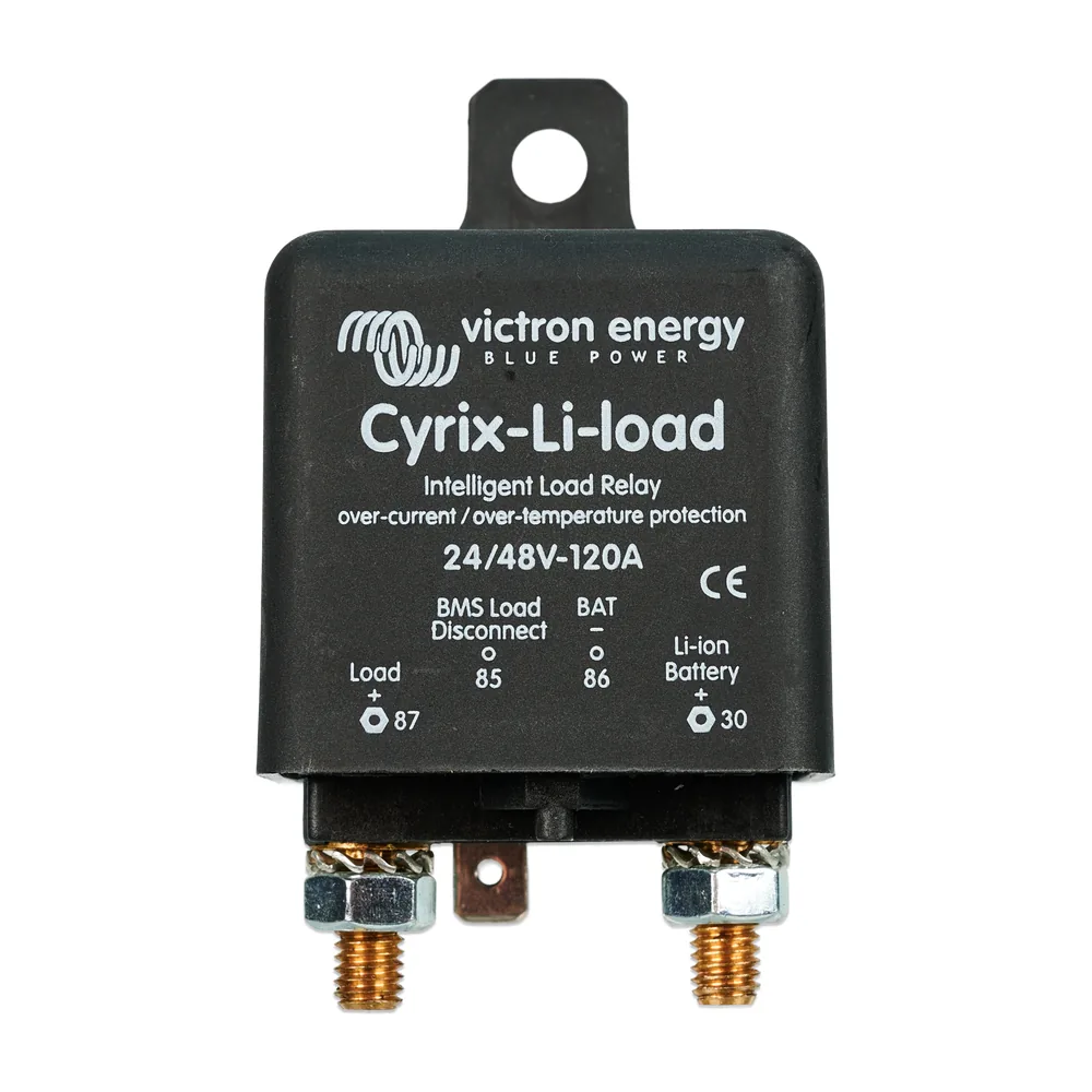 Relé de Desconexión de Cargas Victron Cyrix-Li-load 24/48V 120A - CuencaSolar