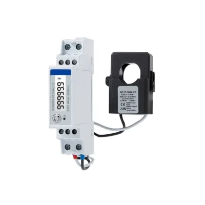 Medidor bidireccional para Cargador V2C TRYDAN 7,4KW Monofásico (para adaptar a instalación solar) - CuencaSolar