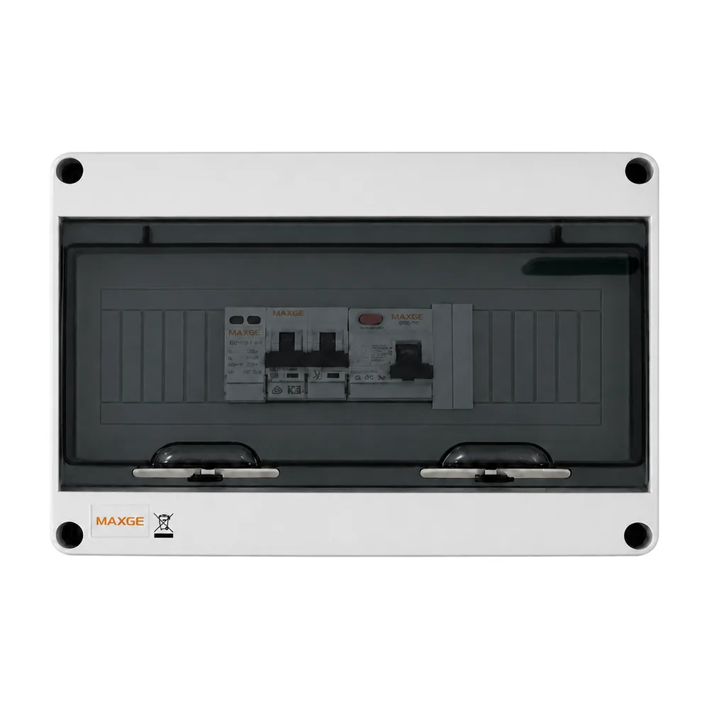 Cuadro de protección AC/DC monofásico 16 A, 1 MPPT y 1 string con fusibles Sonne PV (04CPACDCS162410)