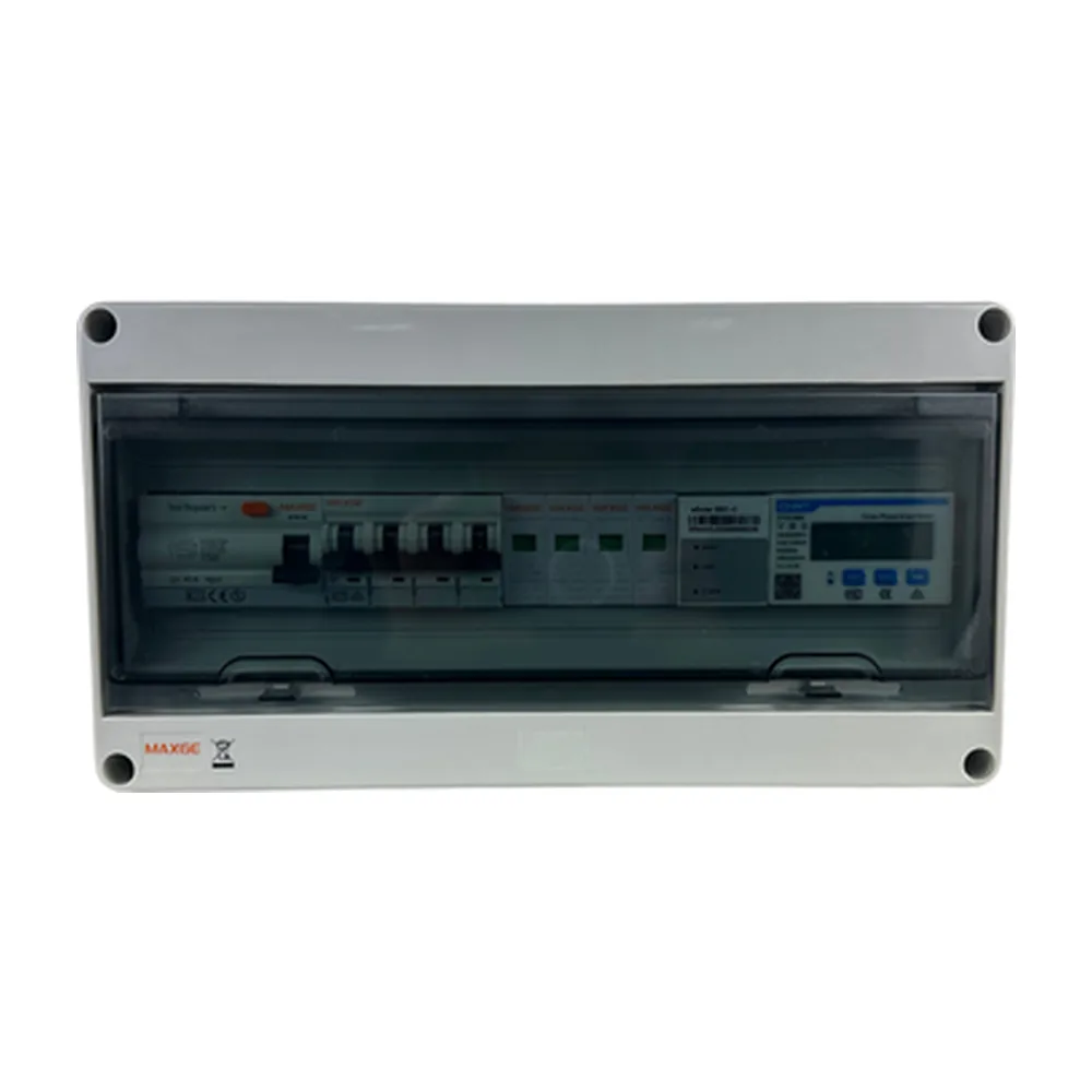 Cuadro de protección AC trifásico 20 A para SAJ R5/H2/HS3 10-12 kW Sonne PV (04CPACT201810) - CuencaSolar