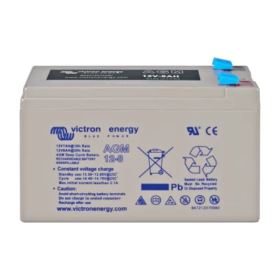 Batería AGM Victron Deep Cycle 12V 8Ah - CuencaSolar