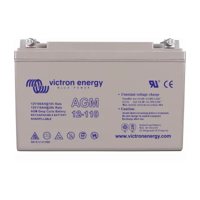 Batería AGM Victron Deep Cycle 12V 110Ah (M8) - CuencaSolar