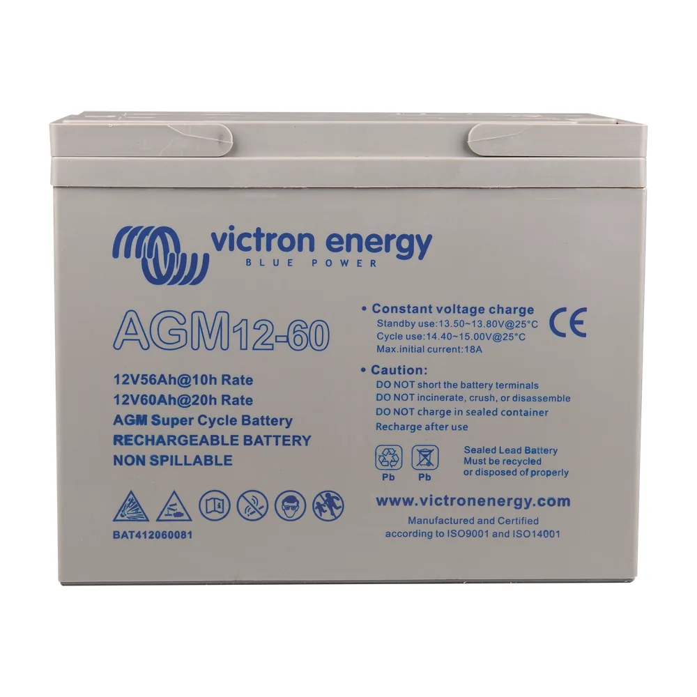 Batería AGM Victron Super Cycle 12V 60Ah - CuencaSolar