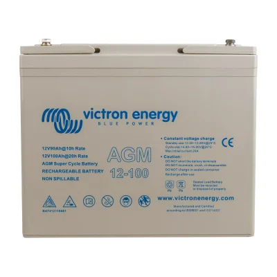 Batería AGM Victron Super Cycle 12V 100Ah - CuencaSolar