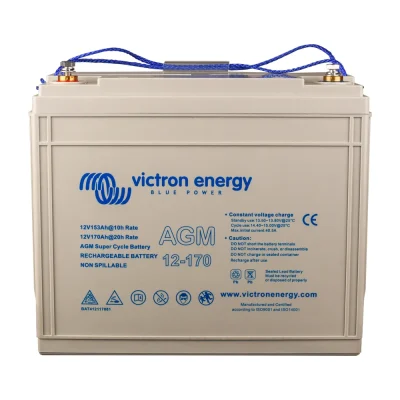 Batería AGM Victron Super Cycle 12V 170Ah - CuencaSolar