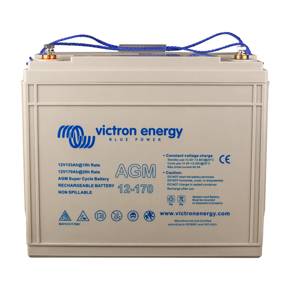 Batería AGM Victron Super Cycle 12V 170Ah - CuencaSolar