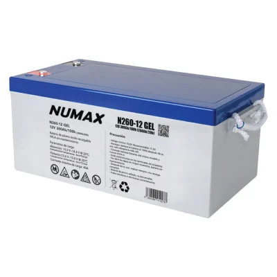 Batería GEL 300Ah C100 12V sin mantenimiento – N260-12 - CuencaSolar