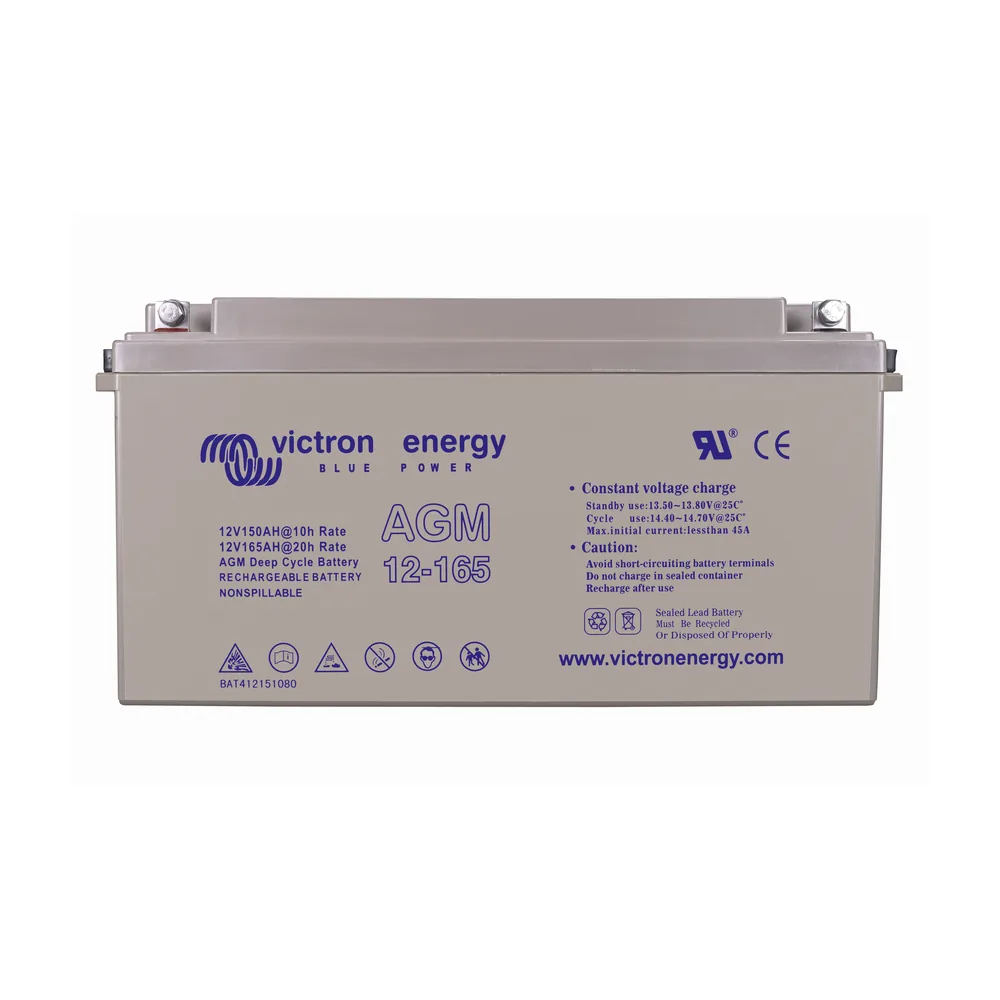 Batería GEL Victron Deep Cycle 12V 165Ah - CuencaSolar