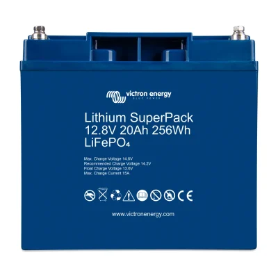 Batería de Litio Victron SuperPack 12,8V 20Ah - CuencaSolar