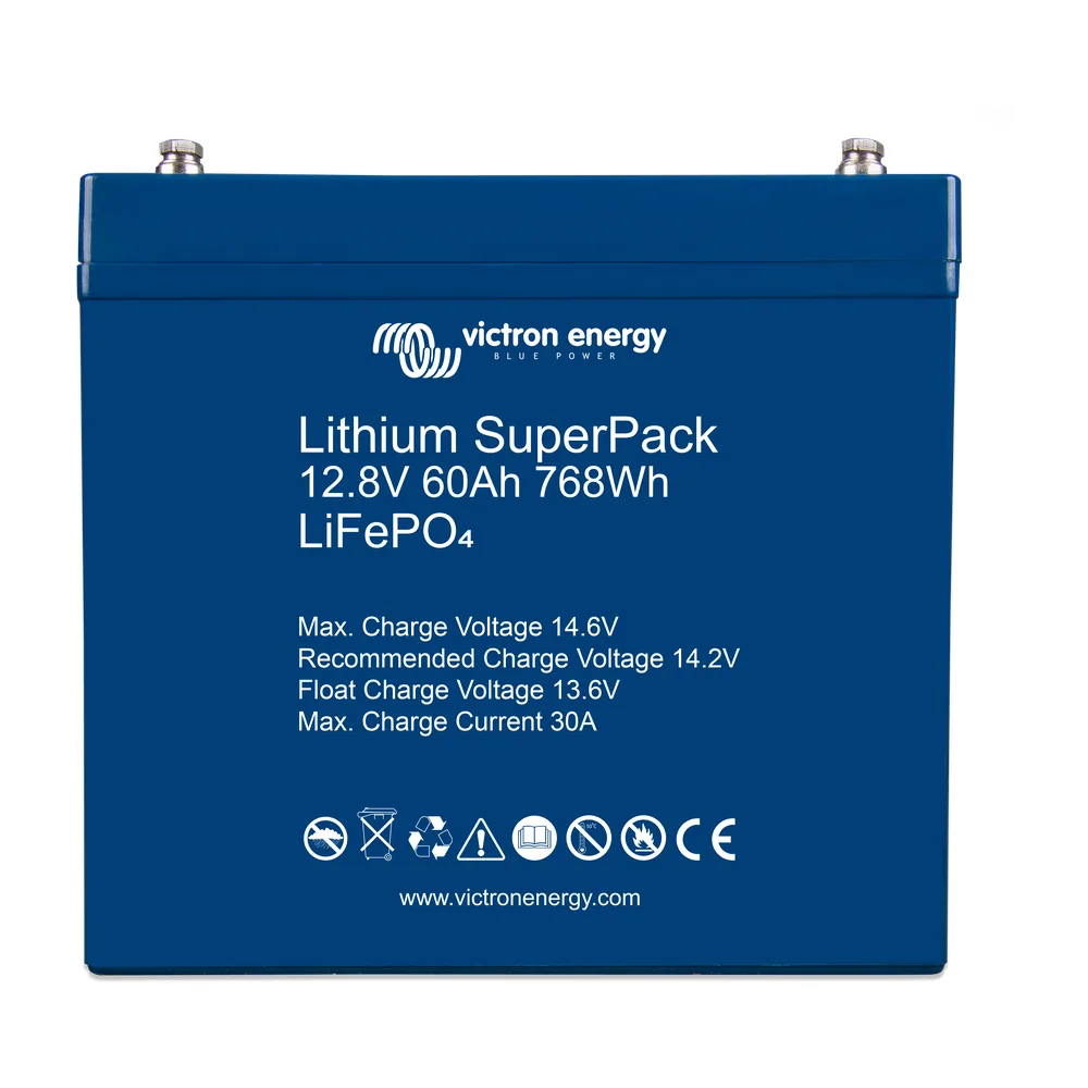 Batería de Litio Victron SuperPack 12,8V 60Ah - CuencaSolar