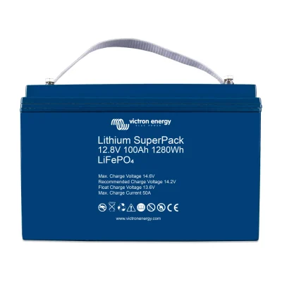 Batería de Litio Victron SuperPack 12,8V 100Ah - CuencaSolar