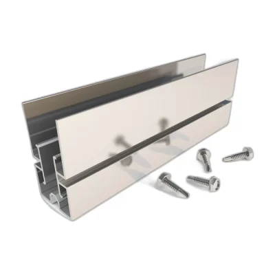 Unión de Perfil (Empalme) Guía Sunfer UG1 (pack 2 uds) - CuencaSolar