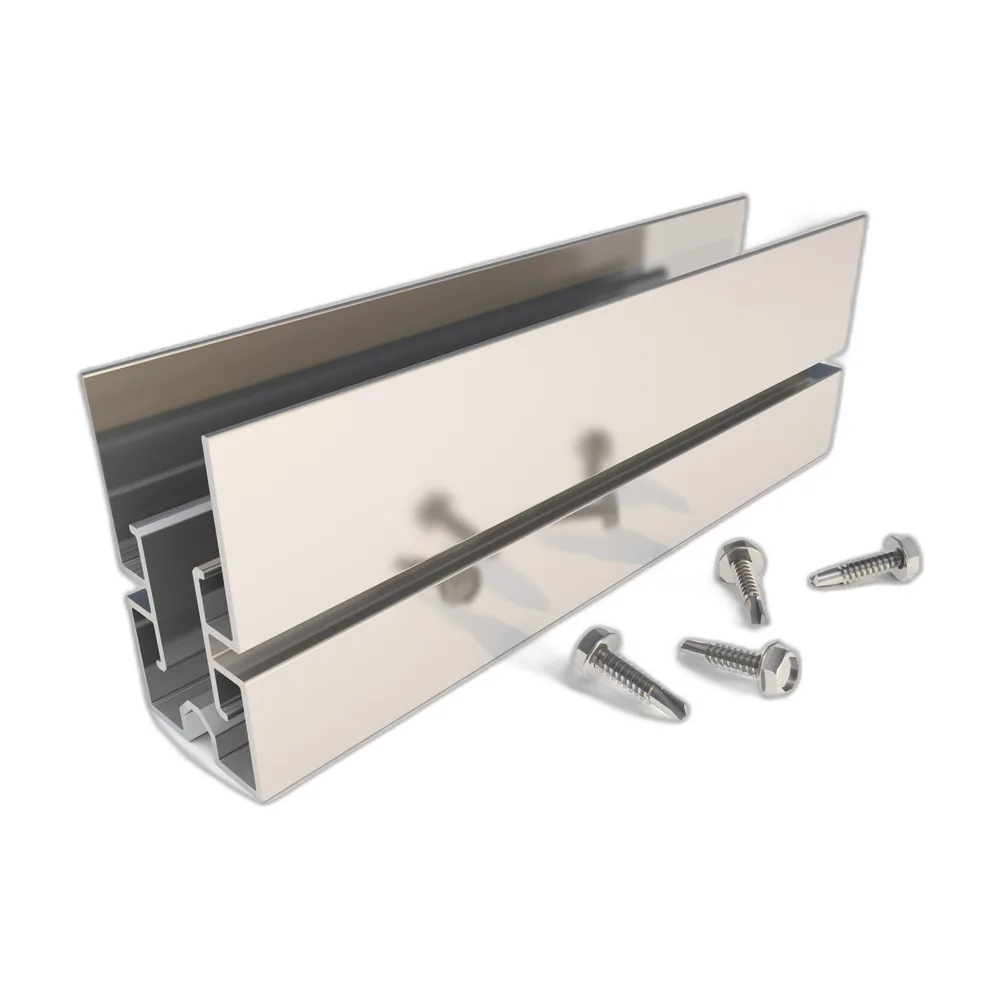 Unión de Perfil (Empalme) Guía Sunfer UG1 (pack 2 uds) - CuencaSolar