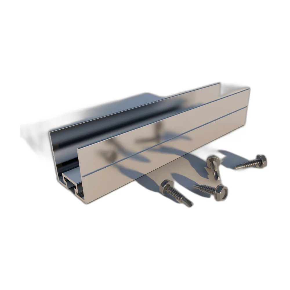 Unión de Perfil (Empalme) Guía Sunfer UG6 (pack 2 uds) - CuencaSolar