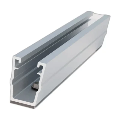 Micro-Rail Zincado Sunfer S62-380-ZN (pack 2 uds) - CuencaSolar