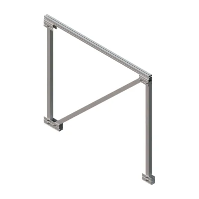 Subestructura de Elevación Vertical 1500 mm Sunfer TR41V-1500 - CuencaSolar