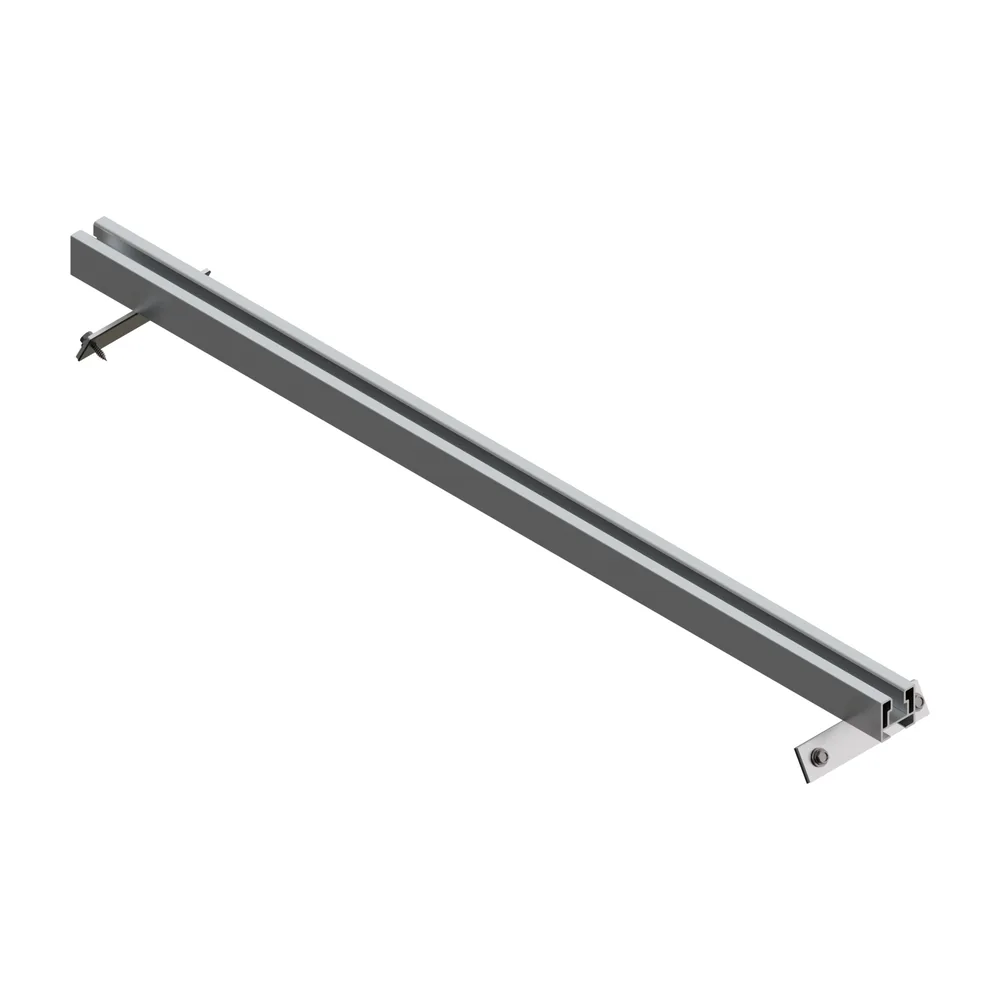Subestructura Micro-Rail 380 mm Sunfer SE37 (pack 2 uds) - CuencaSolar