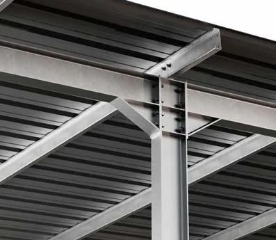 Marquesina solar Sunfer doble para 20 plazas de aparcamiento – con chapa - CuencaSolar