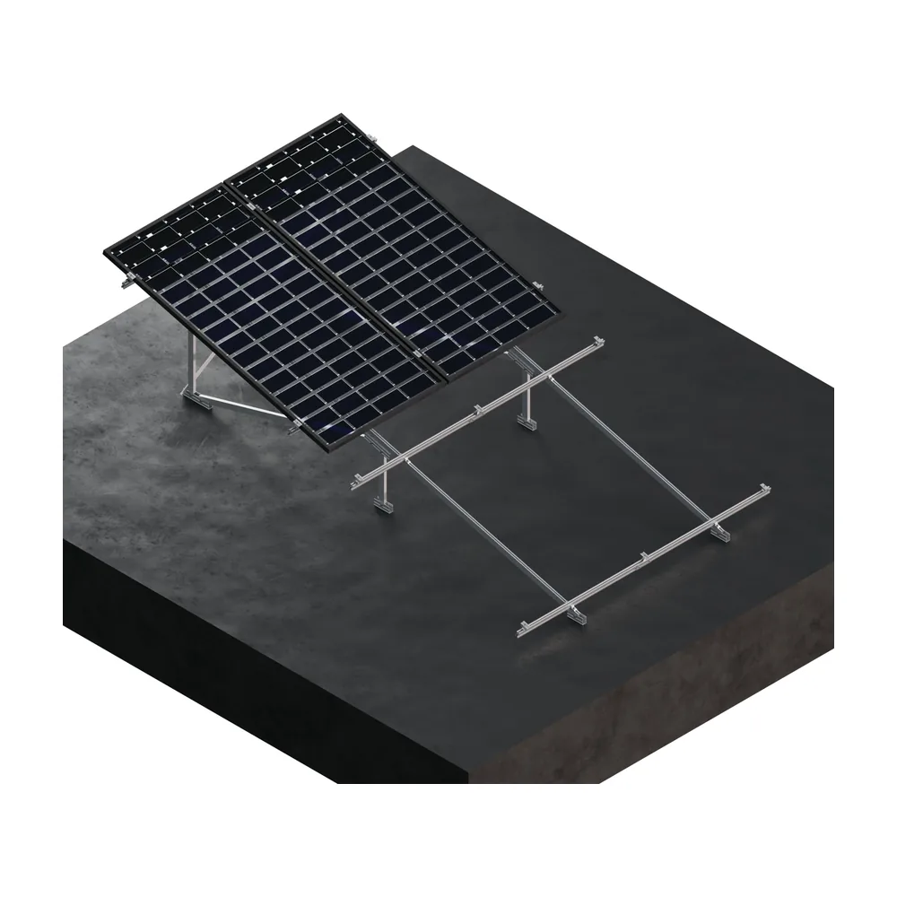 Kit Estructura Sunfer Inclinada 30º Triángulo Abierto para 2 Paneles Solares 42V - CuencaSolar