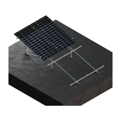 Kit Estructura Sunfer Inclinada 30º Triángulo Abierto para 4 Paneles Solares 42V - CuencaSolar