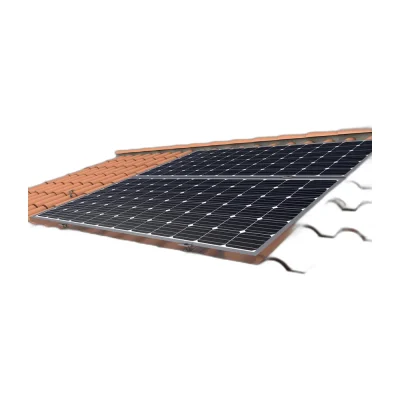 Kit Estructura Sunfer Coplanar Teja Salvatejas para 1 Panel Solar 02.2V - CuencaSolar