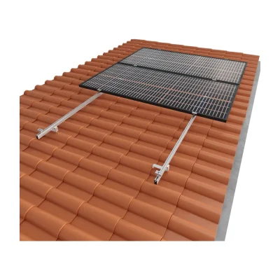 Kit Estructura Sunfer Coplanar Teja Salvatejas para 3 Paneles Solares 02.3V - CuencaSolar