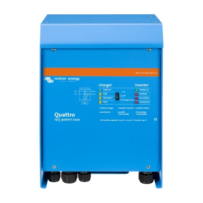 Inversor Cargador Victron Quattro 12/3000/120-50/50 - CuencaSolar