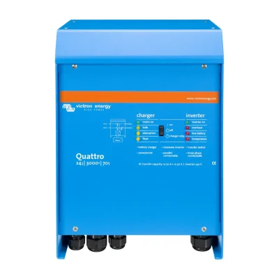 Inversor Cargador Victron Quattro 24/3000/70-50/50 - CuencaSolar