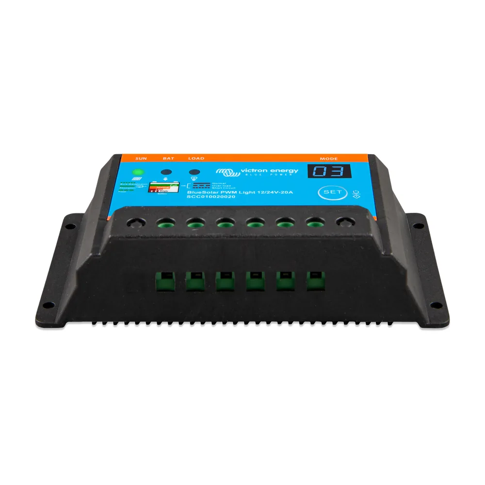 Regulador Victron BlueSolar PWM-Light 12/24V-20A - CuencaSolar