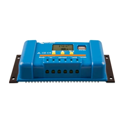 Regulador Victron BlueSolar PWM-LCD&USB 12/24V-5A - CuencaSolar