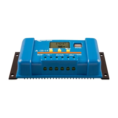 Regulador Victron BlueSolar PWM-LCD&USB 12/24V-10A - CuencaSolar