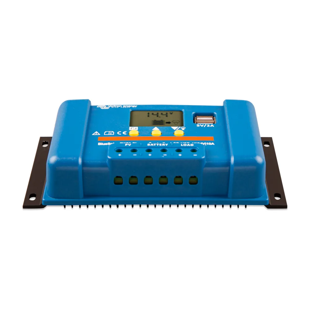 Regulador Victron BlueSolar PWM-LCD&USB 12/24V-10A - CuencaSolar