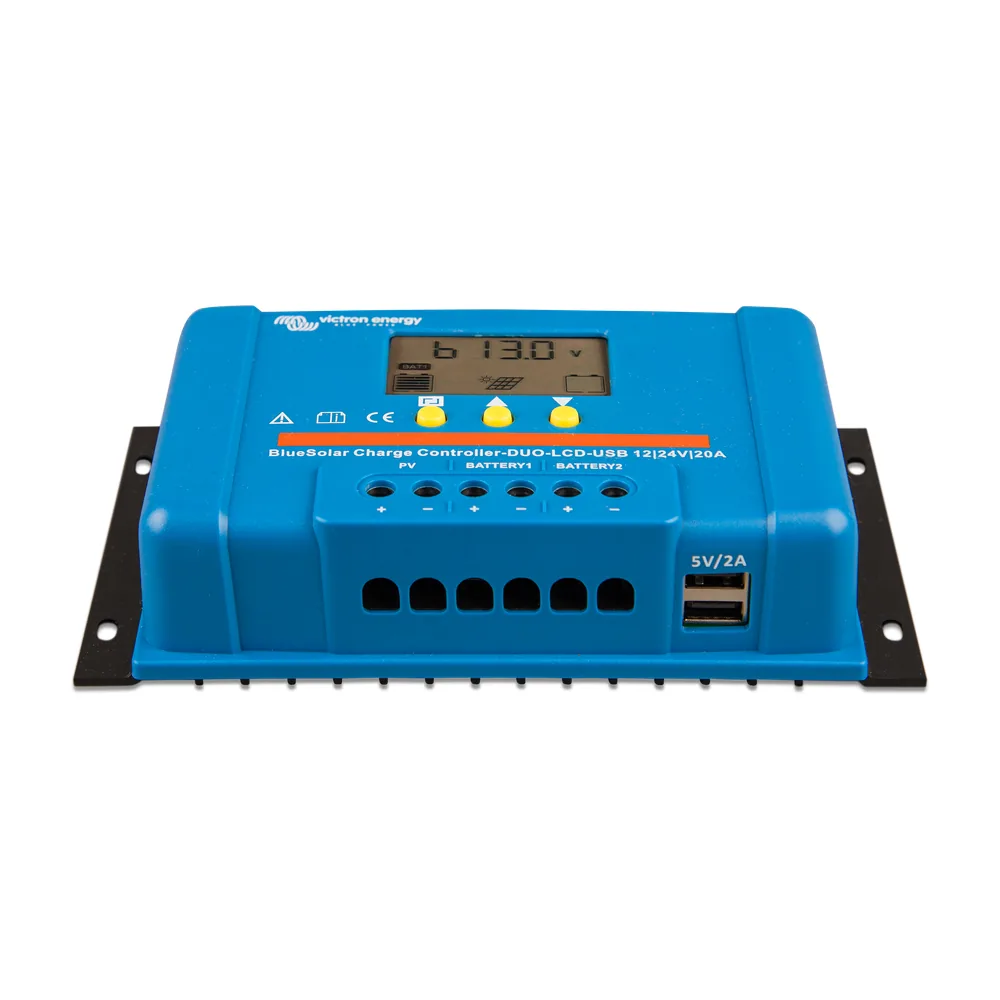 Regulador Victron BlueSolar PWM-LCD&USB 48V-20A - CuencaSolar