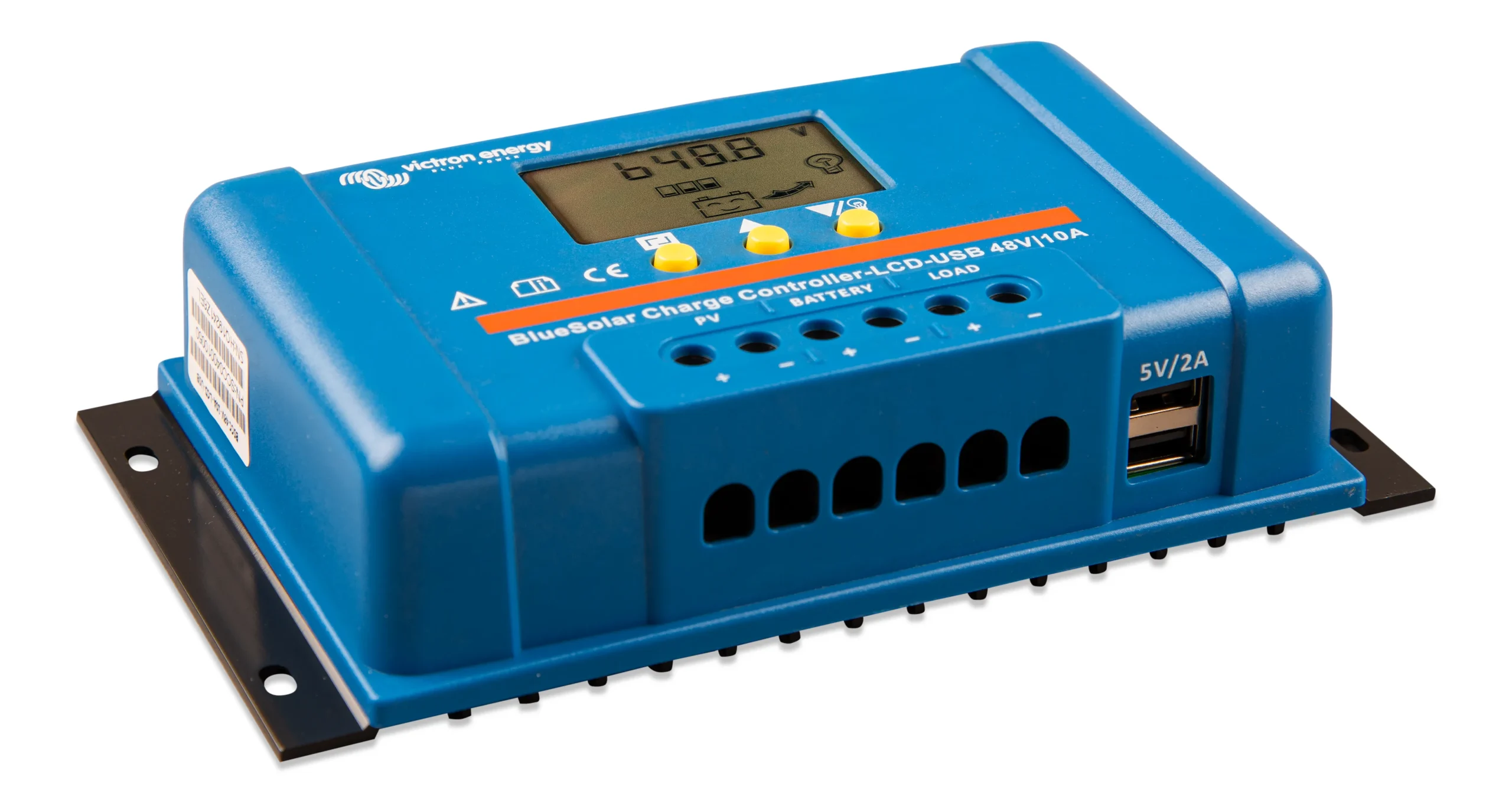BlueSolarPWMChargeControllerLCDUSB48V-10Aright