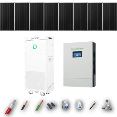 Kit Solar Aislada MasterPower 6kW 4xPanel Solar Aiko 665Wp Batería Dyness 16kWh 8 Paneles - CuencaSolar