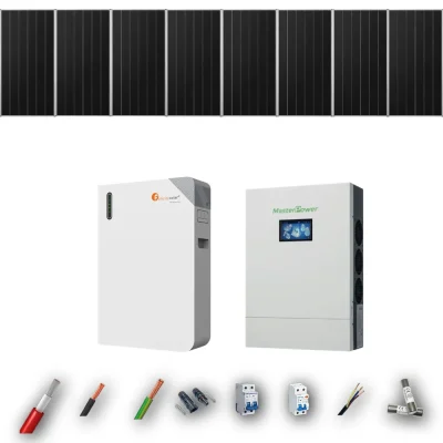 Kit Solar Aislada MasterPower 6kW 4xPanel Solar Aiko 665Wp Batería Felicity 11,8kWh 8 Paneles - CuencaSolar