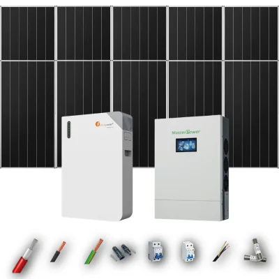 Kit Solar Aislada MasterPower 6kW 4xPanel Solar Aiko 665Wp Batería Felicity 11,8kWh 10 Paneles - CuencaSolar