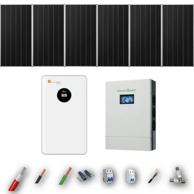 Kit Solar Aislada MasterPower 6kW 4xPanel Solar Aiko 665Wp Batería Felicity 8,75kWh 6 Paneles - CuencaSolar