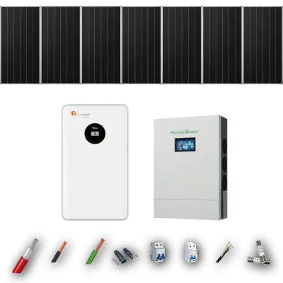 Kit Solar Aislada MasterPower 6kW 4xPanel Solar Aiko 665Wp Batería Felicity 8,75kWh 7 Paneles - CuencaSolar