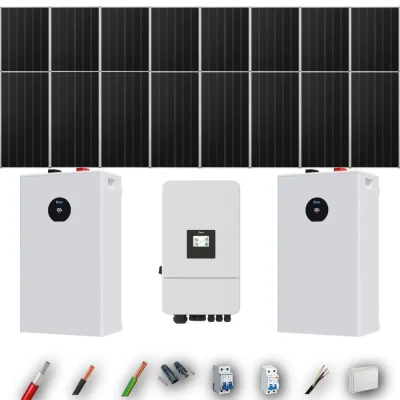 Kit Solar Autoconsumo Deye 10kW 16xPanel Solar Aiko 665Wp 2xBatería Deye 16kWh 16 Paneles - CuencaSolar