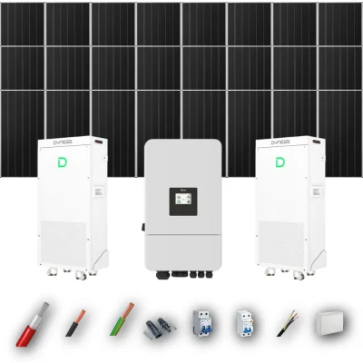 Kit Solar Autoconsumo Deye 12kW 21xPanel Solar Aiko 665Wp 2xBatería Dyness 16kWh 24 Paneles - CuencaSolar