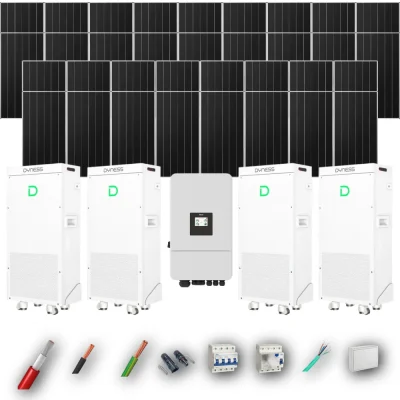 Kit Solar Trifásico Aislada Deye 20kW 31xPanel Solar Aiko 665Wp 4xBatería Dyness 16kWh 34 Paneles - CuencaSolar