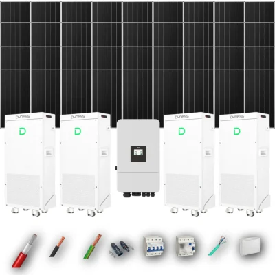 Kit Solar Trifásico Aislada Deye 20kW 31xPanel Solar Aiko 665Wp 4xBatería Dyness 16kWh 36 Paneles - CuencaSolar