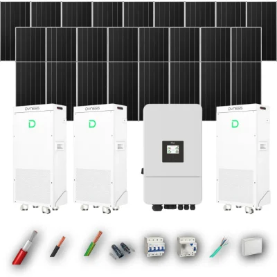 Kit Solar Trifásico Autoconsumo Deye 15kW 25xPanel Solar Aiko 665Wp 3xBatería Dyness 16kWh 25 Paneles - CuencaSolar