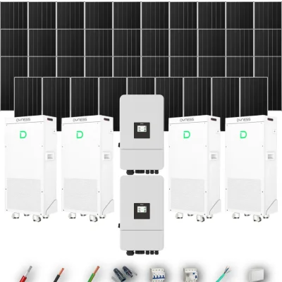 Kit Solar Trifásico Autoconsumo Deye 24kW 37xPanel Solar Aiko 665Wp 4xBatería Dyness 16kWh 39 Paneles - CuencaSolar