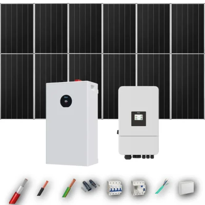Kit Solar Trifásico Autoconsumo Deye 8kW 12xPanel Solar Aiko 665Wp Batería Deye 16kWh 12 Paneles - CuencaSolar