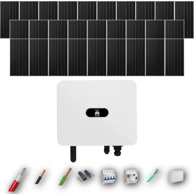 Kit Solar Trifásico Autoconsumo Huawei 17kW 26xPanel Solar Aiko 665Wp 28 Paneles - CuencaSolar