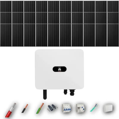 Kit Solar Trifásico Autoconsumo Huawei 20kW 29xPanel Solar Aiko 665Wp 30 Paneles - CuencaSolar