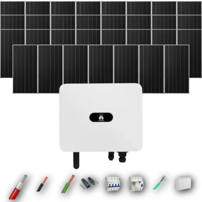 Kit Solar Trifásico Autoconsumo Huawei 20kW 29xPanel Solar Aiko 665Wp 31 Paneles - CuencaSolar