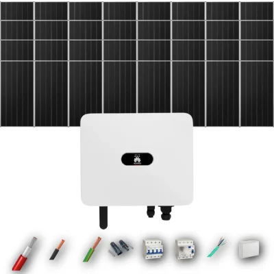 Kit Solar Trifásico Autoconsumo Huawei 20kW 29xPanel Solar Aiko 665Wp 32 Paneles - CuencaSolar